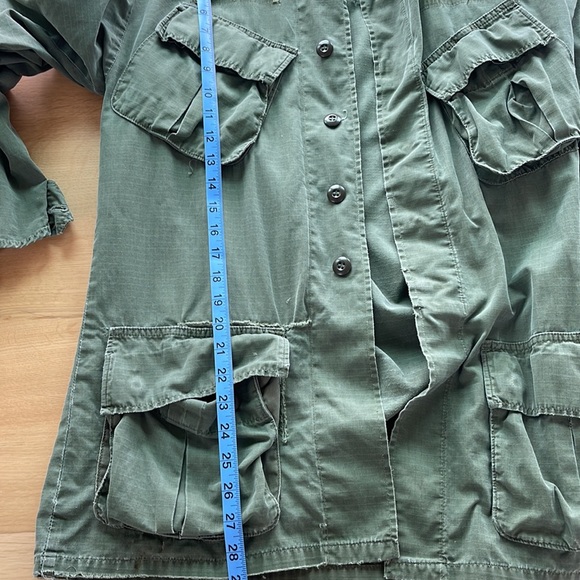 Vintage Ripstop Army Jacket Moss Size M/L - Picture 10 of 10
